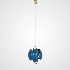 Изображение Люстра Louis Weisdorff Multi-Lite Pendant Blue By Imperiumloft