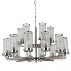 Изображение Люстра Liaison Two-Tier Chandelier 18 Silver By Imperiumloft