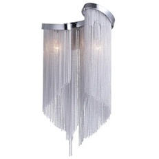 Изображение Бра Atlantis Chain Wall Lamp Black White By Imperiumloft