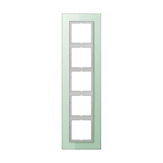 Изображение Рамка на 5 постов LS plus матовое стекло LSP985GLAS Jung