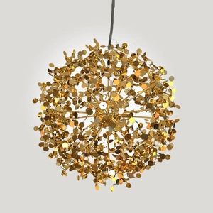 Изображение Люстра Tezani Argent Suspension Pendant Lamp 85 Gold D50 By Imperiumloft