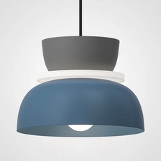 Изображение Подвесной Светильник Ilo D22 Blue/Gray By Imperiumloft