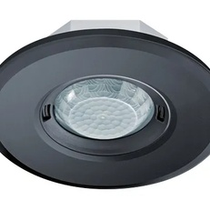 Изображение Датчик присутствия ESYLUX PD-FLAT 360i/8 ROUND BLACK DALI (EP10427916)