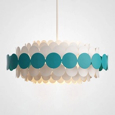 Изображение Люстра На Штанге Asola D80 Blue By Imperiumloft By Imperiumloft
