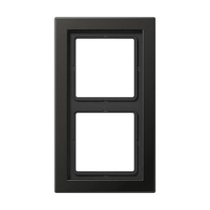 Изображение Рамка на 2 поста LS-design антрацит ALD2982AN Jung