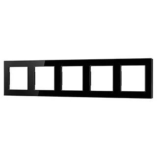 Рамка стеклянная FRM-GLARE-GS-5-BK (Arlight, -) - Изображение