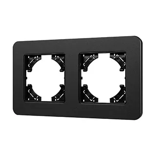 Рамка алюминиевая FRM-AKIRY-SFAL-2-BK (Arlight, -) - Изображение