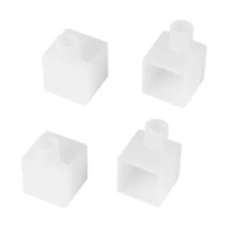 Заглушка WPH-FLEX-1616-90 WHITE с отверстием  (Arlight, Пластик) - Изображение