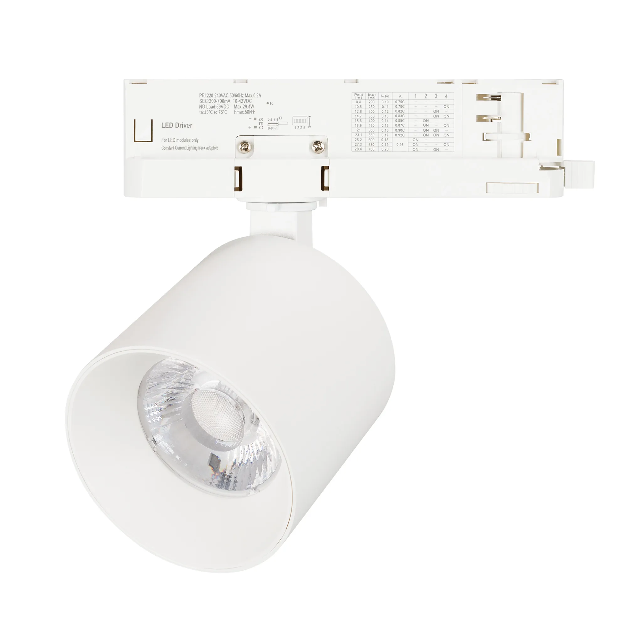 Светильник LGD-DYKE-4TR-R90-26W Day4000 (WH, 50 deg, 230V, DALI) (Arlight, IP20 Металл, 5 лет) - Изображение