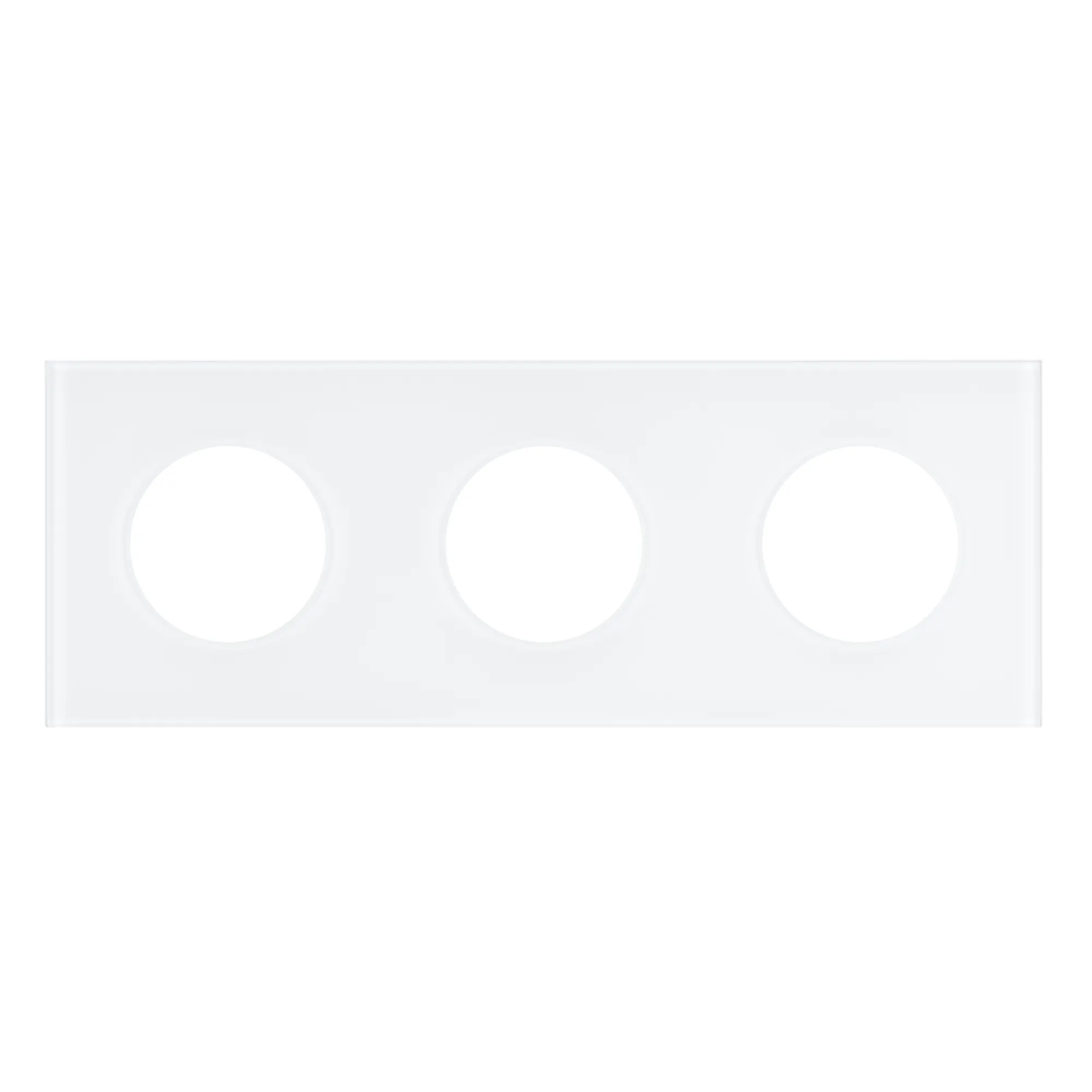 Рамка стеклянная FRM-GLARE-GC-3-WH (Arlight, -) - Изображение